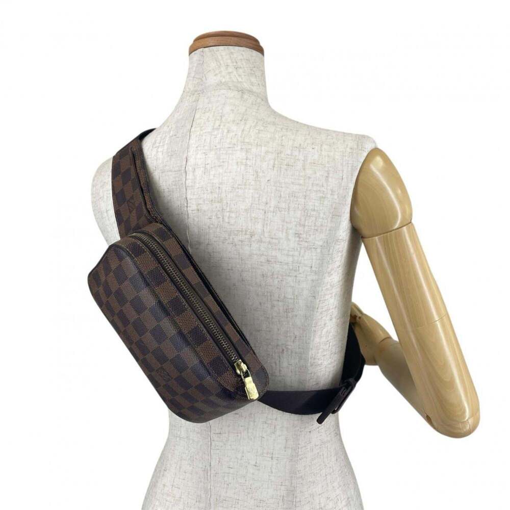 LOUIS VUITTON Authentic Brown Damier Canvas Hobo Bag - Picture 16 of 16